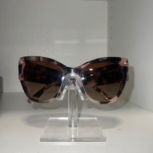 Valentino Pink tortoise Cat Eye Sun Glasses